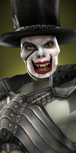 Tarmik0s wearing the Harlequin skin in UT2004