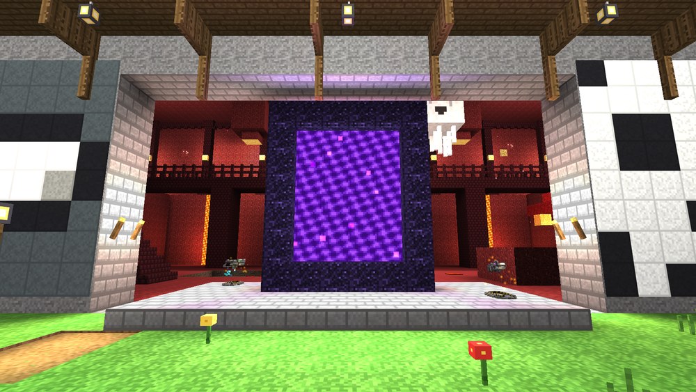 DM-XIR-Blockworld — in-game view 2